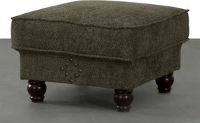 Taburet Carlos, zelená štruktúrovaná látka%