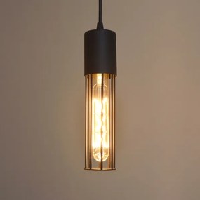 Luster na lanku MELODY 1xE27/15W/230V čierna