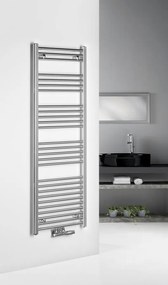 Aqualine Aqualine, ALYA vykurovacie teleso rovné 400x1600mm, stredové pripojenie, chróm, LLS309