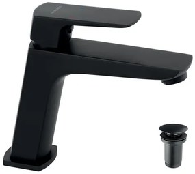 Novaservis Nobless EGO umývadlová batéria s výpusťou čierna 43003,5 43003.5