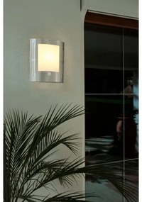 EGLO 88144 - Senzorové vonkajšie nástenné svietidlo CITY 1xE27/15W/230V IP44