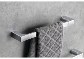 Gedy - Nástenný vešiak na uteráky PIRENEI 6,6x35 cm lesklý chróm