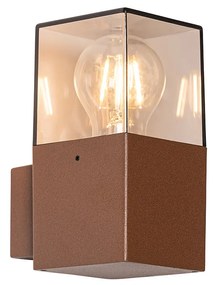 Priemyselná vonkajšia nástenná lampa hrdzavohnedá IP44 - Denmark