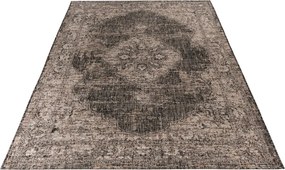 Obsession, DOPREDAJ: 120x170 cm Kusový koberec Nordic 875 grey – na ven i na doma, 120x170, šedá, chodba / predsieň