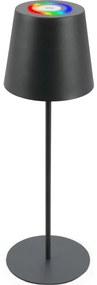 Briloner 7507015 - LED RGBW Stm. nabíjacia stolná lampa LED/2,5W/5V IP44 antracit