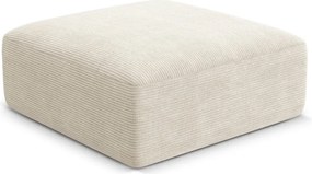 Béžová menčestrová podnožka Campi – Cosmopolitan Design