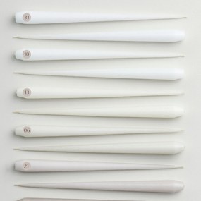 ester & erik Sviečka Taper 32 cm – 13 Elderflower – set 2 ks