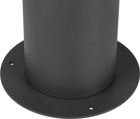 Kanlux 46085 - Vonkajšie svietidlo STONO 1xE27/15W/230V 80 cm IP65 antracit