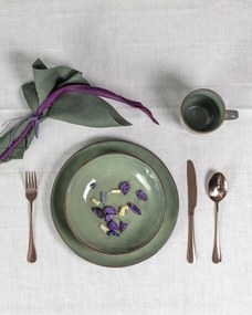 Hlboký tanier Gelato ⌀21cm green