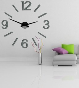 SENTOP | Nalepovacie nástenné hodiny do obývačkay | SENTOP X0067-Wall clock 2D HEU+ analógové