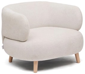 Béžové ženilkové kreslo Luisa – Kave Home