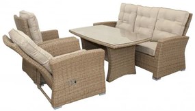 Doppler LIMA - ratanové polohovacie sedenie