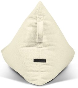 Hnedý detský sedací vak z textílie buklé Razzy – SLOWDOWN