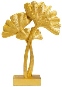 Tree Ginkgo dekorácia zlatá