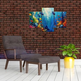 Obraz - Maľba podmorského sveta (90x60 cm)