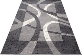 TA Koberec 3707A DARK GRAY CHEAP PP CRM Sivý Obdĺžnikový Rozmer: 60x100 cm