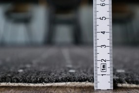 Condor Carpets, Koberec metráž Udinese antracitový - neúčtujeme odrezky z role, na mieru, šíře 2m,4m,na mieru, neúčtujeme odrezky, čierna, filc, chodba / predsieň