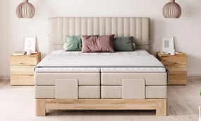 Boxspring posteľ massiv wood SANDRA