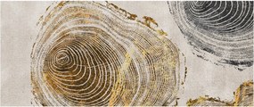 Obraz - Abstrakcia kmeňov (120x50 cm)