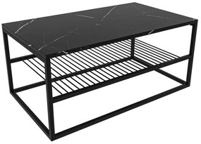 Dizajnový konferenčný stolík Galilee 95 cm čierny