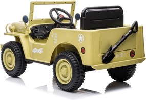 LEAN CARS Elektrické autíčko na akumulátor JH-103 khaki 4x4