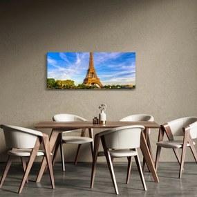 Obraz - Eiffelova veža (120x50 cm)