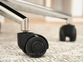 Kancelárske kreslo Leoss (krémová). Akcia -14%. Vlastná spoľahlivá doprava až k Vám domov. 1136343