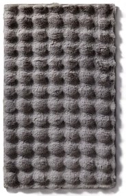 Kúpeľňový koberček Bubbles sivý