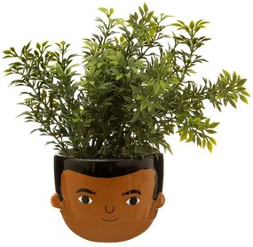 Hnedý kvetináč Sass &amp; Belle My Kind of People Ezra