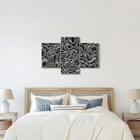 Obraz - Metalická abystrakcia (90x60 cm)