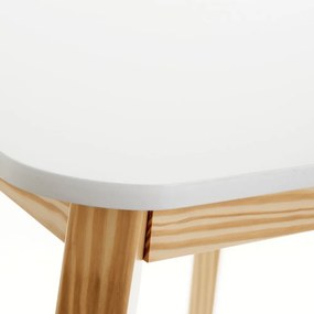 Detský stolík s bielou doskou 55x55 cm – Casa Selección