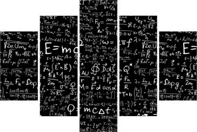 Obraz - Matematika (150x105 cm)
