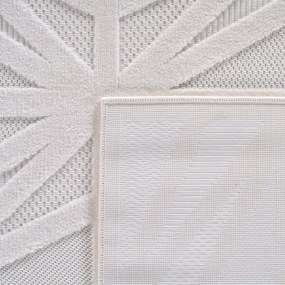 Ayyildiz, Kusový koberec Doha 1655 Cream, 120x170, béžová, chodba / predsieň