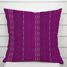 Biante Bavlnená obliečka na vankúš Olivia OL-002 Pásiky na fialovom 45 x 45 cm