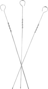 Grilovacie ihly v súprave 10 ks z nehrdzavejúcej ocele – Orion