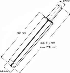 LuxuryForm DESIGN Podstava pre barové stoličky – zlatý tanier (set)
