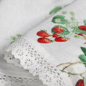 KRÁTKA ZÁCLONA NA PÁSKE KSENIA 150X30 CM VIACFAREBNÁ