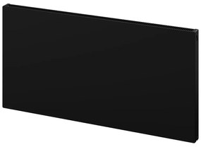 Mexen Flat CF11, panelový radiátor 600 x 1800 mm, bočné pripojenie, 1410 W, čierna, W411F-060-180-70