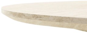 Odkládací stolek Sakala 45 cm travertin/béžový
