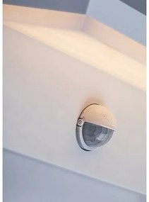 Rabalux 77116 vonkajšie nástenné LED svietidlo Zaragoza, so senzorom, 9W, IP54, biela