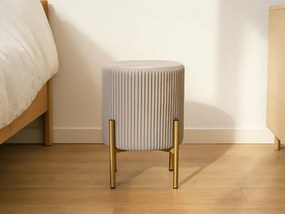 CH Taburetka na nožičkách Star II - sivá