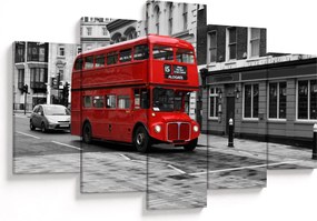 Obraz -Londýn s autobusom (150x105 cm)