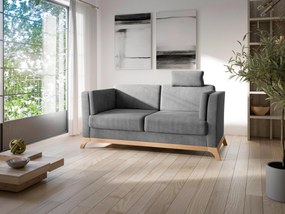 XXXLutz 2,5-MIESTNA POHOVKA, textil, sivá Sit & More - Sedačky - 000144022303