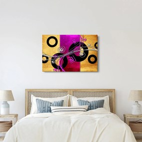 Obraz abstrakcie (90x60 cm)