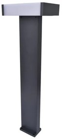 LUTEC 7207001118 CONROY exteriérový záhradný stĺpik svietidlo LED 17,8W 1300lm 3000K IP54 tmavá šedá