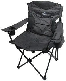 Skladacia kempingová stolička šedá