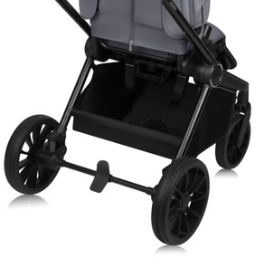 Lionelo - Kombinovaný kočík 3v1 MIKA PLUS Grey Stone