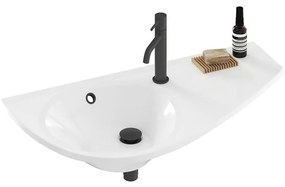 Ravak XJ1P1100000 - Závesné umývadlo AVOCADO 85x45 cm liaty mramor/biela XJ1P1100000