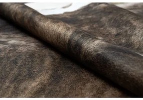 Kobercová umelá hovädzia koža, krava G4740-1 hnedá koža Veľkosť: 180x220 cm