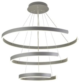 LED Stmievateľný luster na lanku LED/220W/230V 3000-6500K + diaľkové ovládanie